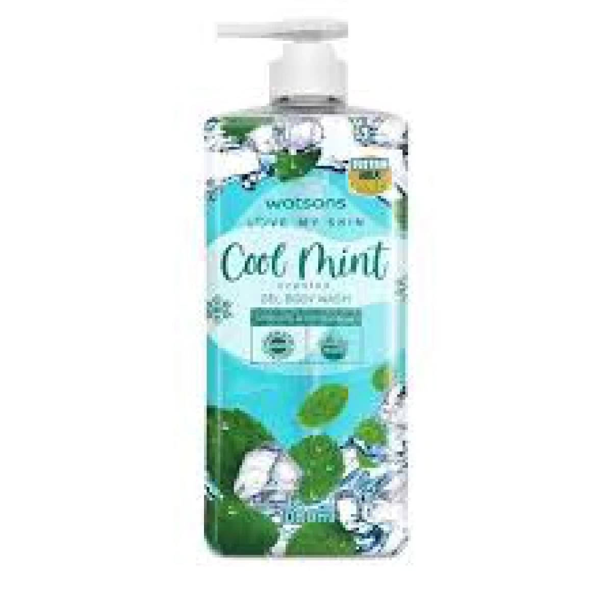 Watsons Cool Mint Gel Body Wash 1000ML