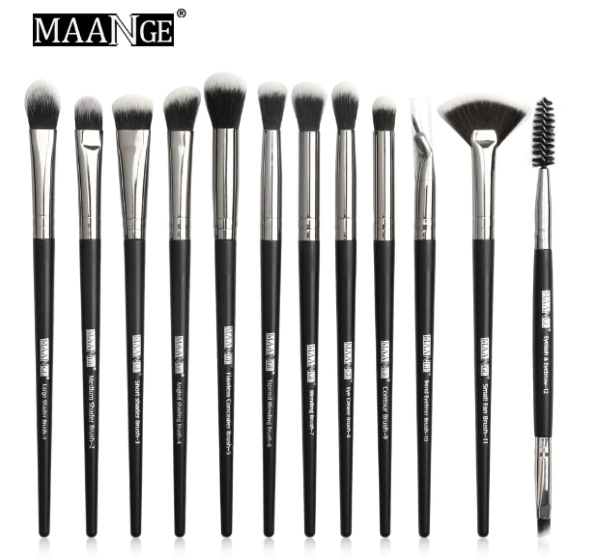 MAANGE 12 Pcs Makeup Brushes Set