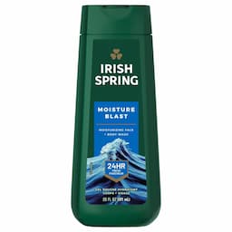 Irish Spring Moisture Blast Moisturizing Face + Body Wash 591ml