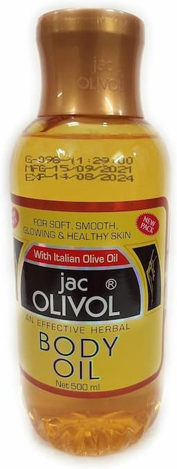 Jac Olivol An Effective Herbal Body Oil 500Ml