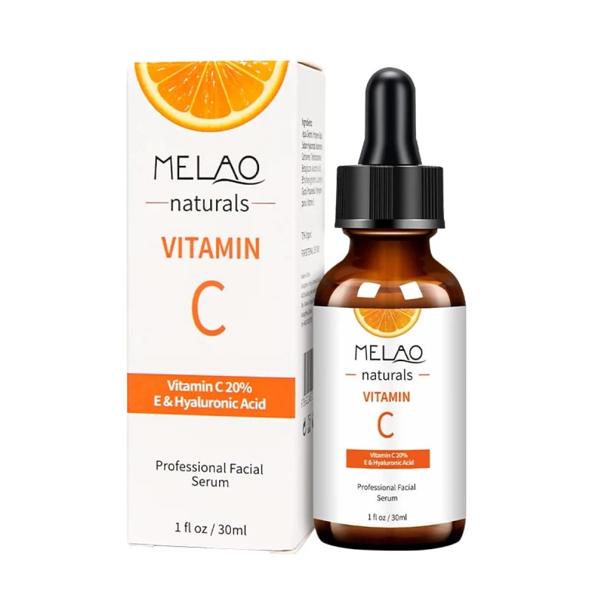Melao Vitamin C Serum 20% E & Hyaluronic Acid 30ml