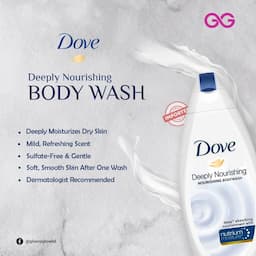 Dove Body Wash – Moisture for Soft Skin