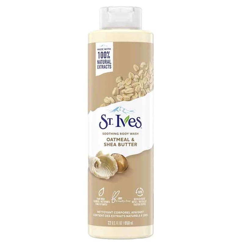 ST. Ives Soothing Oatmeal & Shea Butter Body Wash 650ml