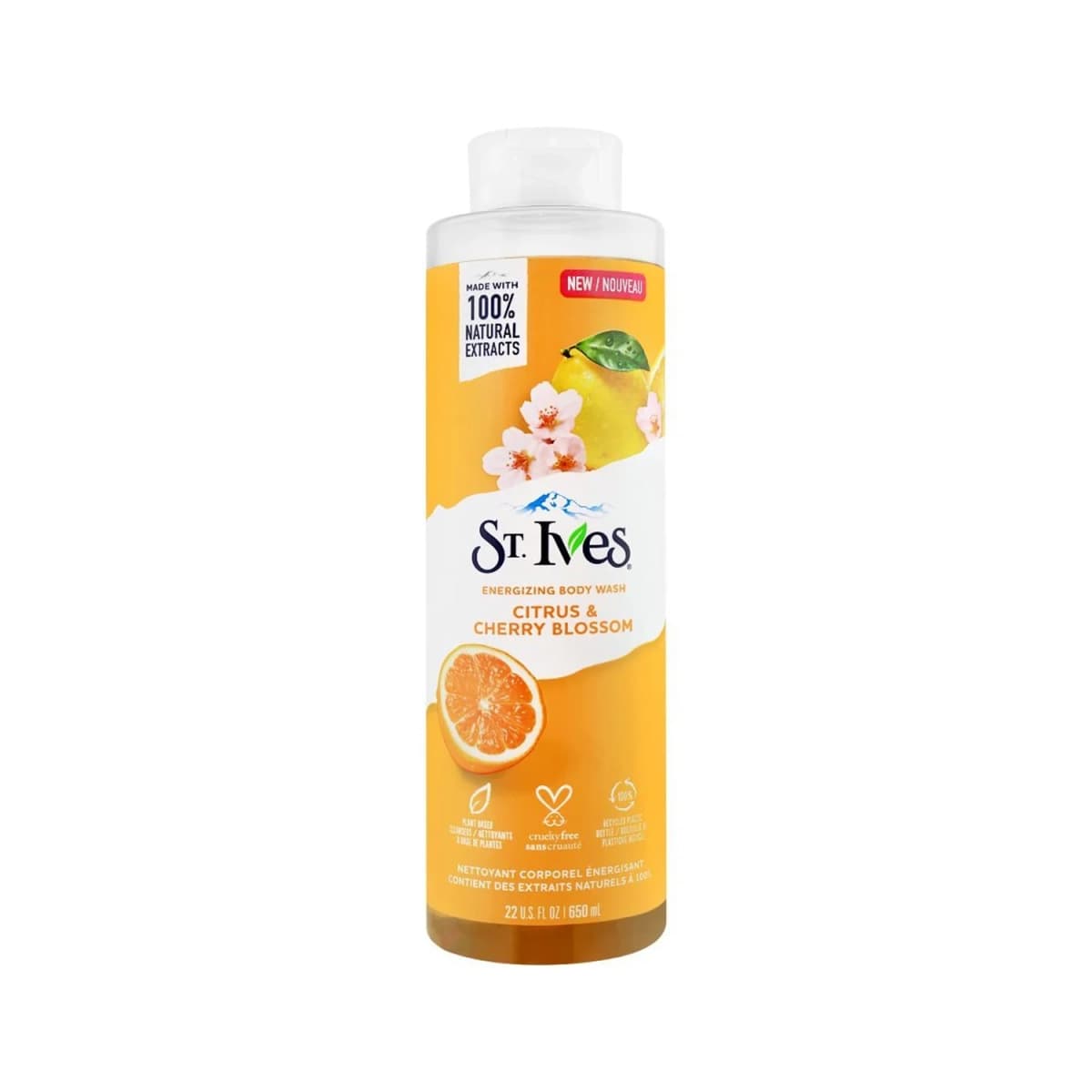 St Ives Citrus And Cherry Blossom Body Wash 650ML