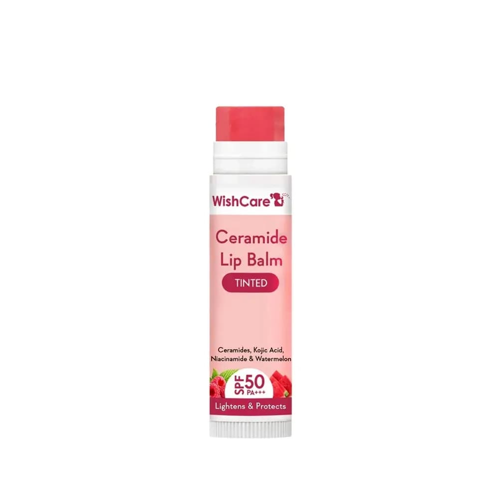 WishCare Ceramide Lip Balm SPF 50 PA++ Tinted
