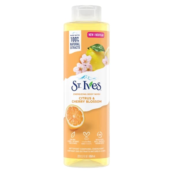 St Ives Citrus And Cherry Blossom Body Wash-650Ml