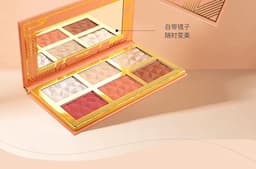 Imagic 6 Color Highlight & Blush & Contour Palette
