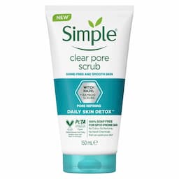 Simple Daily Skin Detox Clear Pore Scrub - 150ml