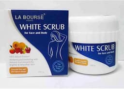 La Bourse White Scrub Face & Body 250g