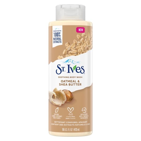 St. Ives Soothing Body Wash Oatmeal & Shea Butter 450Ml