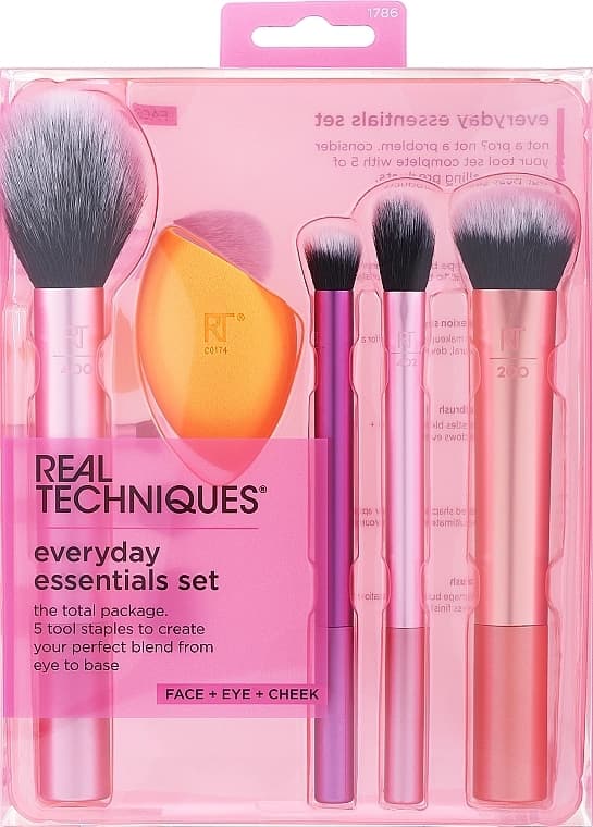 Real Techniques Everyday Essentials Brush Set-1786