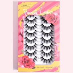 MAGEFY 8 pair 6D False Eyelashes Set