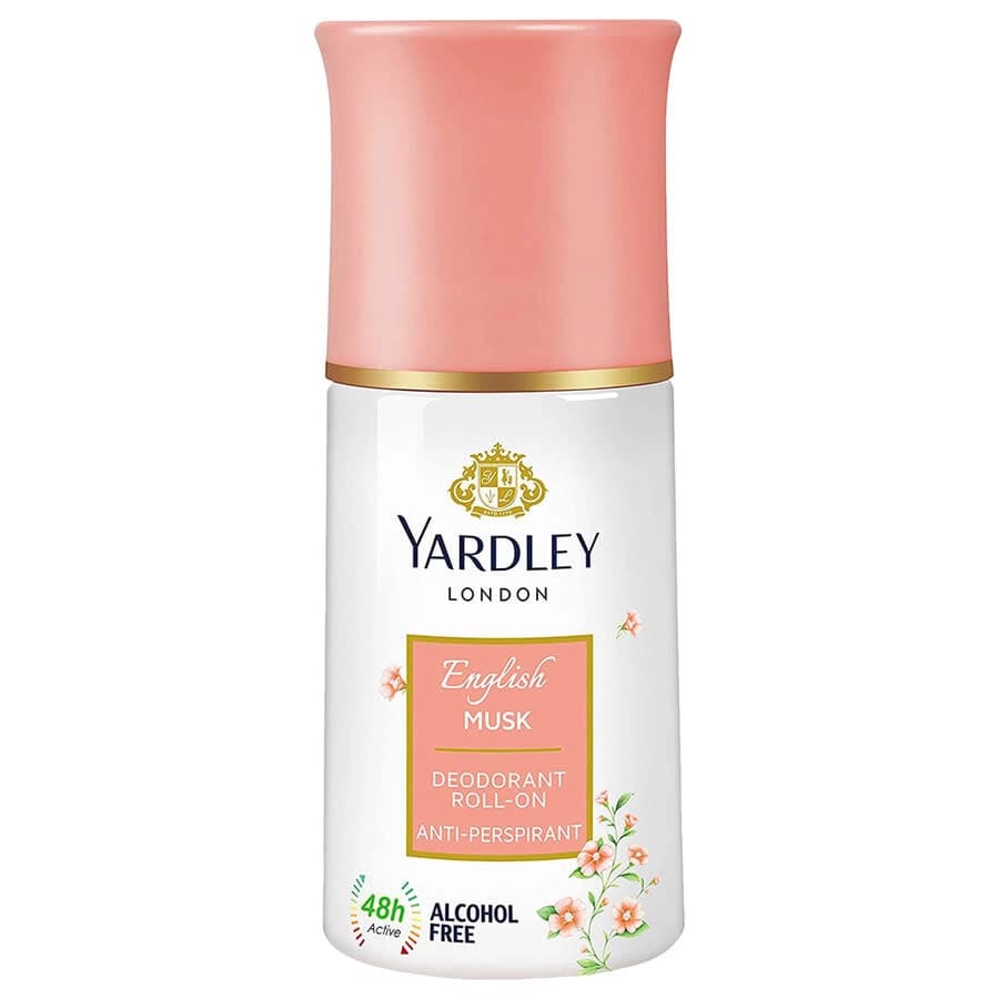Yardley London English Musk Anti Perspirant Roll On 50ml