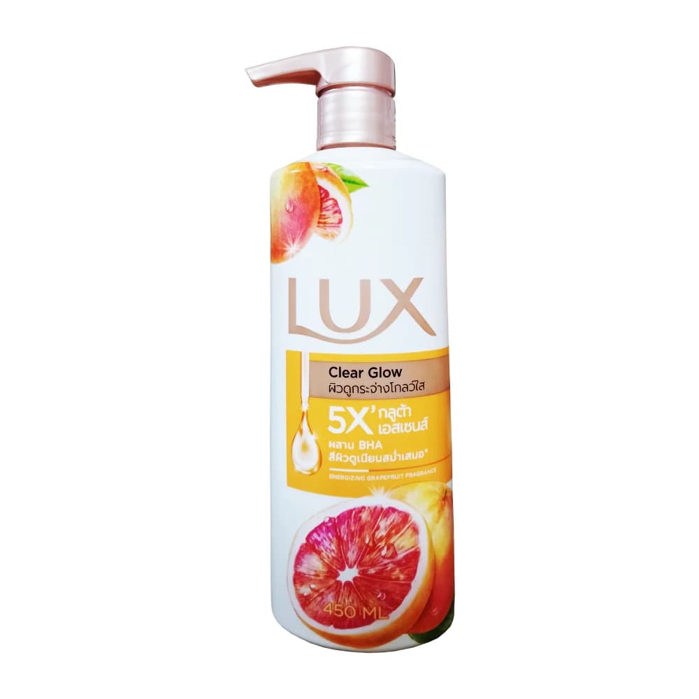 Lux Body Wash Clear Glow 450ml