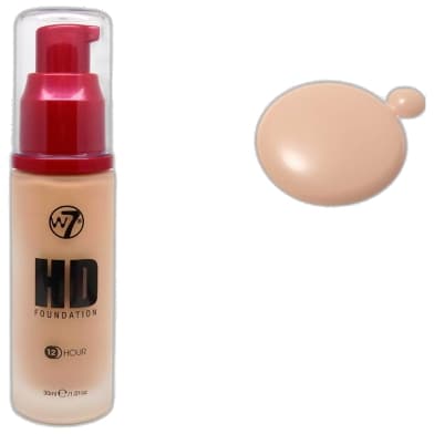 W7 12 Hour HD Foundation 30Ml