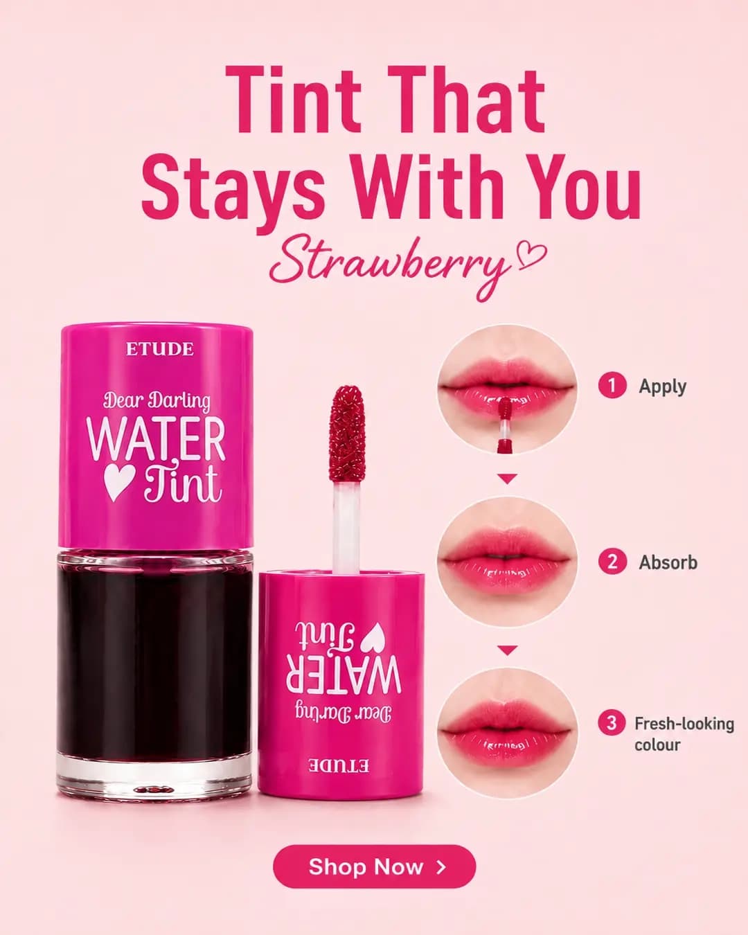 Etude House Dear Darling Water Tint Strawberry