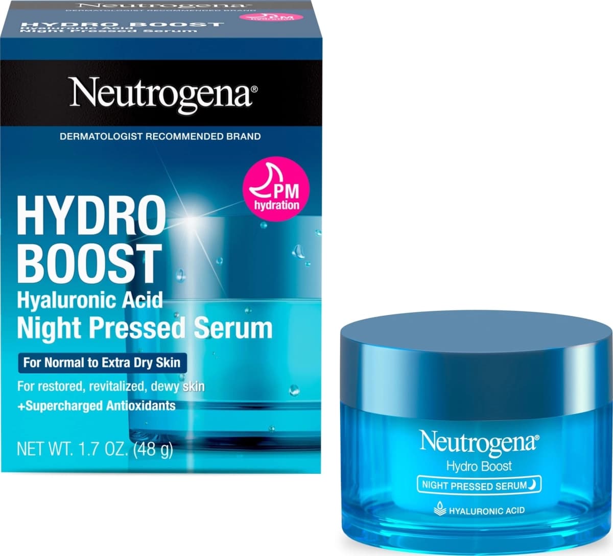 Neutrogena Hydro Boost Night Pressed Serum 48g
