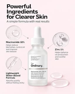 The Ordinary Niacinamide Serum 10% + Zinc 1% 30ml (CANADA)