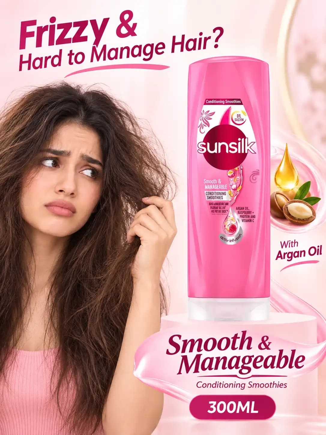 Sunsilk Smooth & Manageable Conditioner 300ML