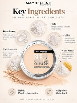 Maybelline  Super Stay Up To 24 H Hybrid Powder-6g