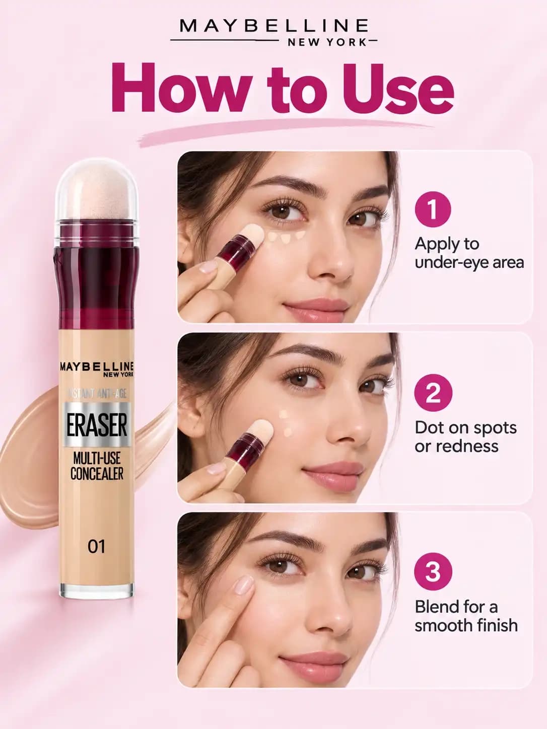 Maybelline Instant Age Eraser Concealer-6.8Ml