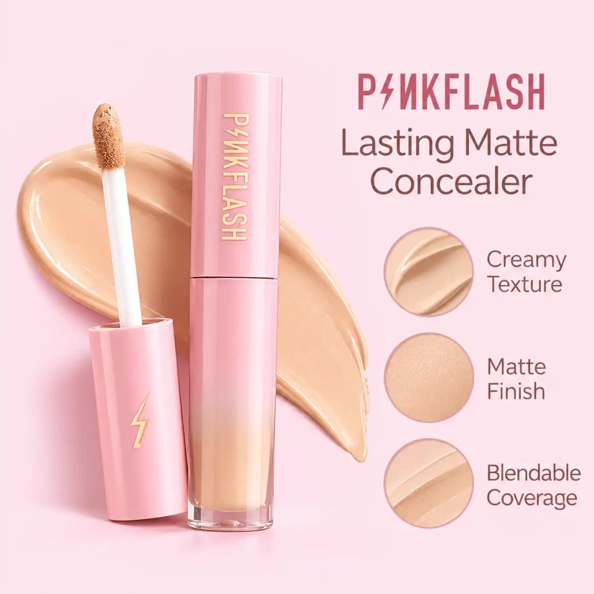 Pink Flash Lasting Matte Concealer