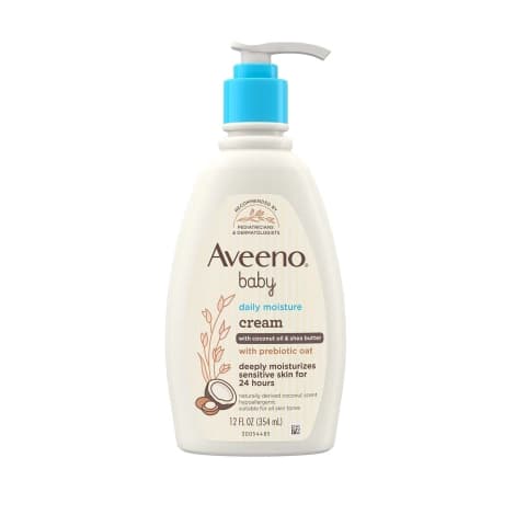 Aveeno Baby Daily Moisture Cream With Coconut Oil & Shea Butter 354ml