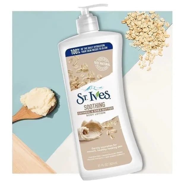 St. Ives Soothing Oatmeal & Shea Butter Body Lotion - 532ml
